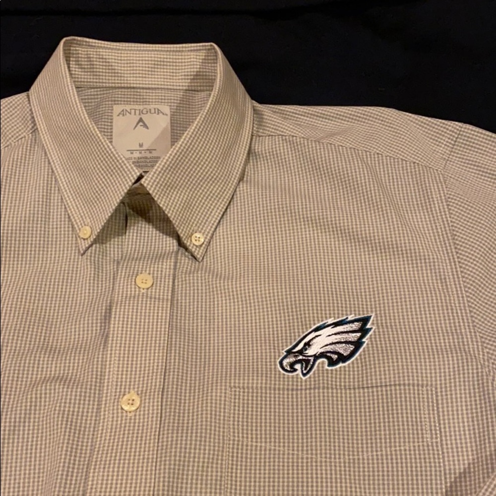 Philadelphia Eagles button-down